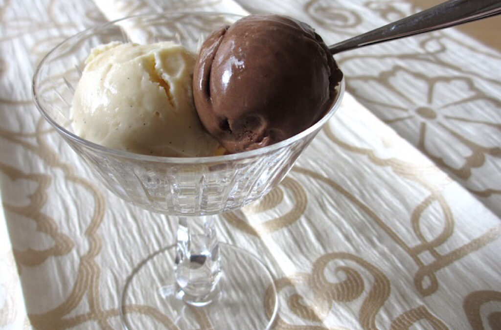 Chocolade-ijs met piment van Kees Raat