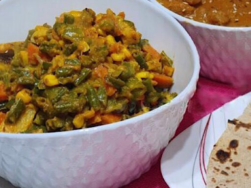 Verrukkelijke vegetarische curry